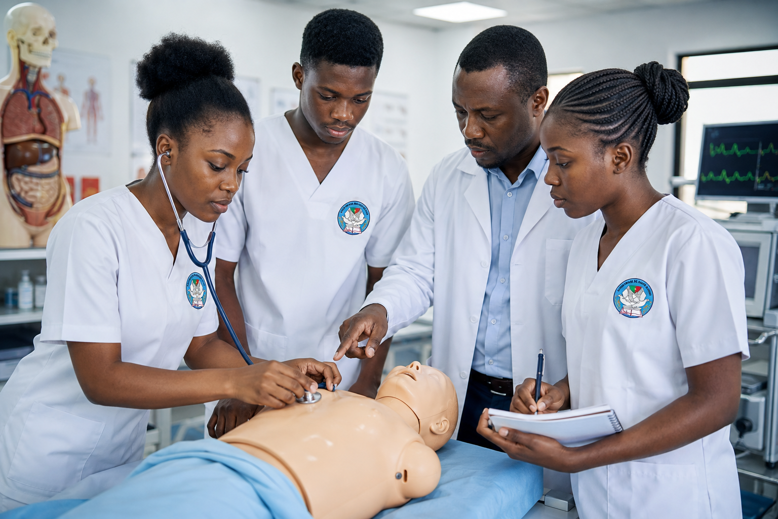 Apprenante de l'École Privée de Santé Elohim